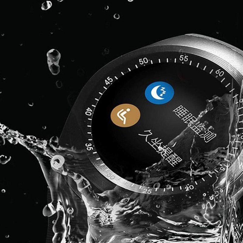 Smartwatch Bluetooth, microSIM, TF, 11 functii, Android, display 1.3 inch HD - imagine 5