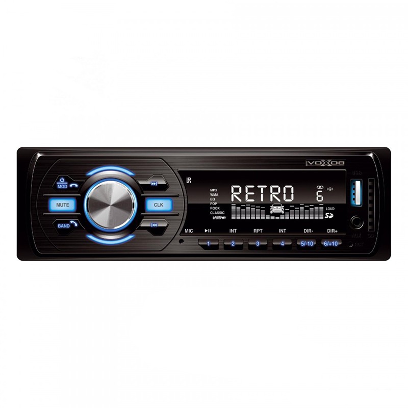 Radio auto bluetooth, FM RDS MP3 WMA USB SD AUX, info rutiere, handsfree