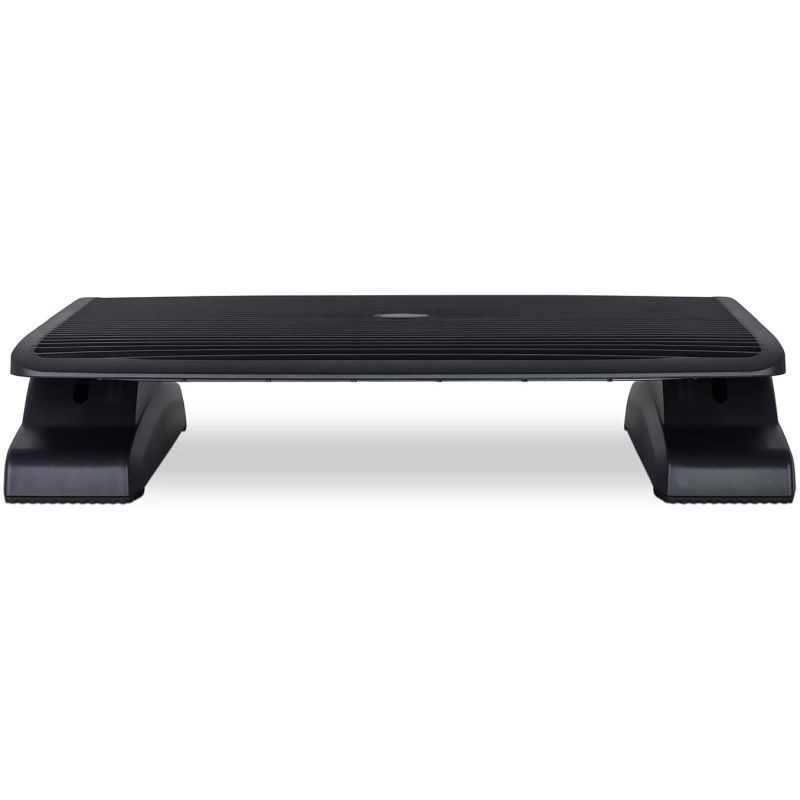 Suport ergonomic pentru picioare, unghi reglabil, suprafata antiderapanta, 45x35cm, negru - imagine 7
