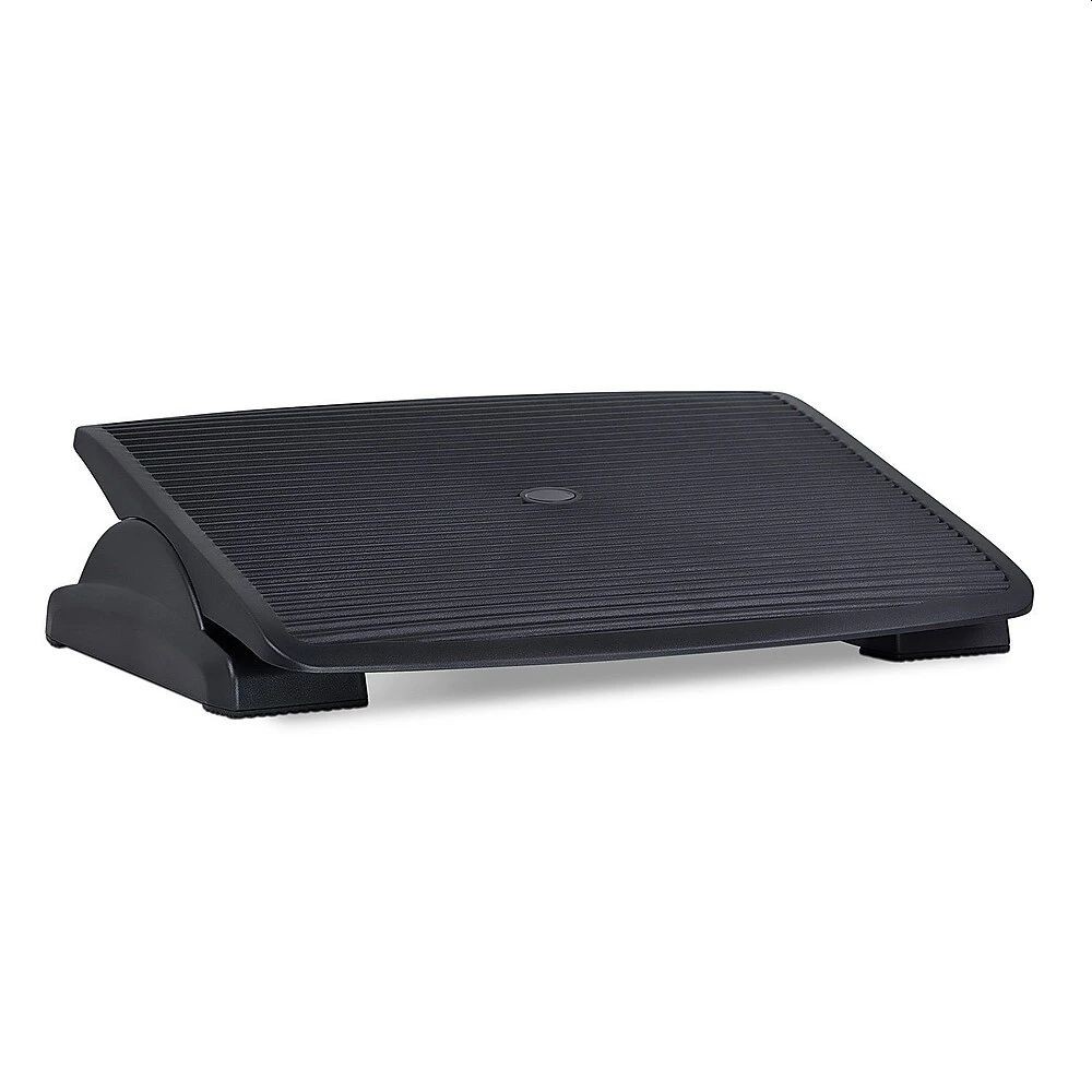 Suport ergonomic pentru picioare, unghi reglabil, suprafata antiderapanta, 45x35cm, negru - imagine 9