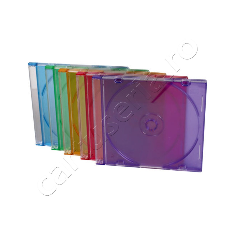 Carcase CD Jewel colorate cartuseria.ro imagine 2022 depozituldepapetarie.ro