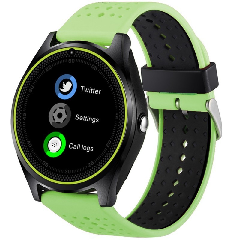 Smartwatch Bluetooth 3.0, camera foto 0.1MP, functie telefon, Sovogue Rosu 0.1MP