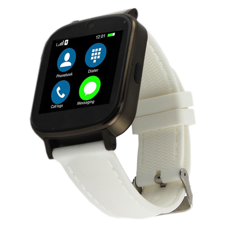 Smartwatch Bluetooth, slot SIM functie telefon, Android/iOS, camera 2MP, LCD 1.54” tactil, SoVogue 1.54