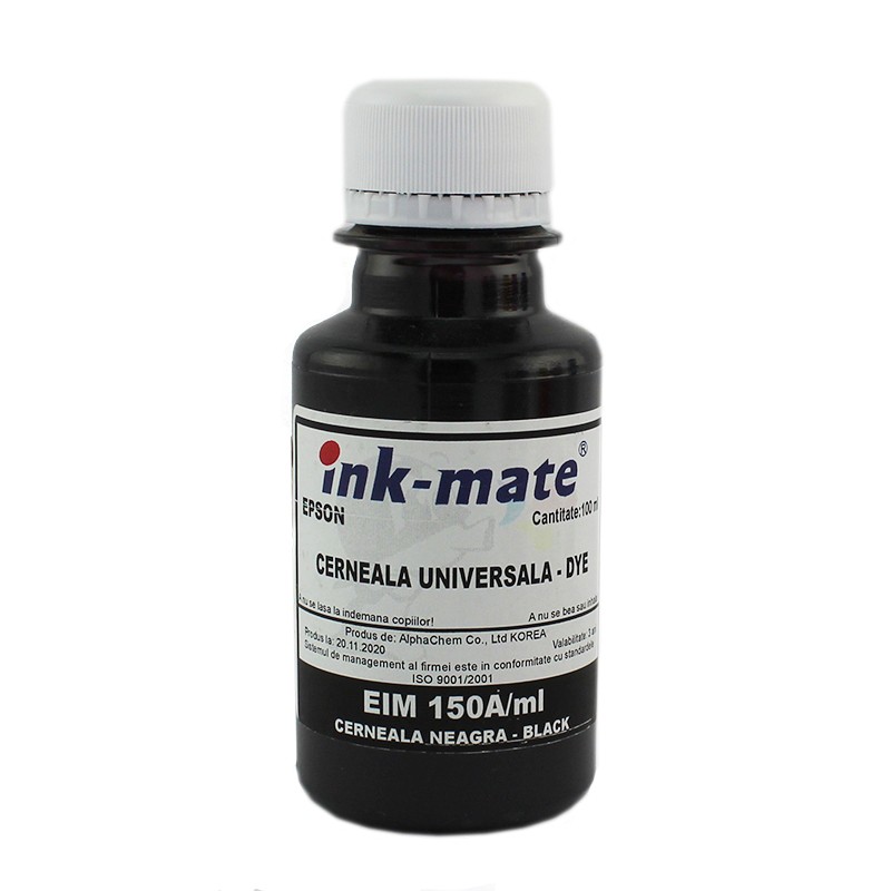 Cerneala refil Black (neagra) pentru imprimante Epson 500 ml cartuseria.ro