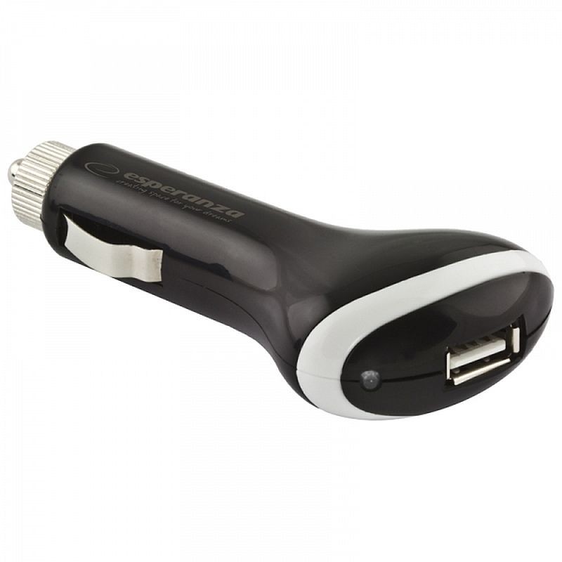 Adaptor bricheta auto USB, indicator LED, universal, Esperanza Adaptoare