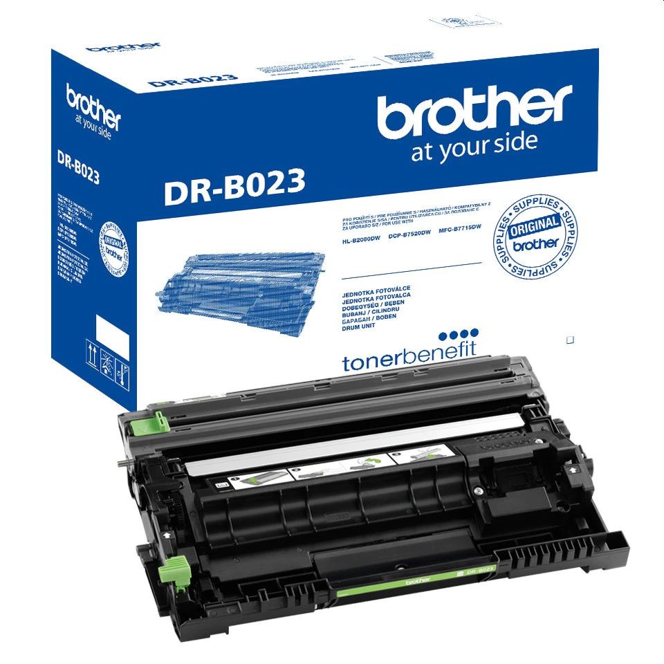 Drum unit Brother DRB023, unitate de cilindru capacitate 12000 pagini Brother poza 2021