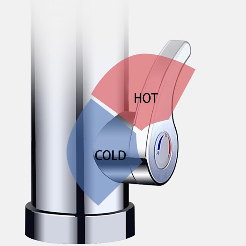 Robinet electric 3500W, afisaj temperatura LED, RESIGILAT - imagine 10