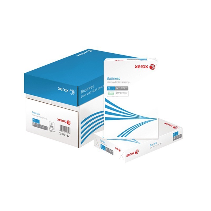 Hartie copiator Xerox Business, format A3, 80 g/mp, top 500 coli cartuseria.ro