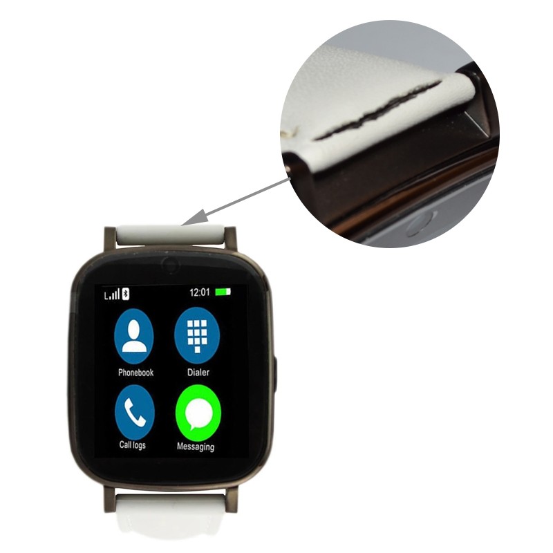 Smartwatch Bluetooth, slot SIM functie telefon, Android/iOS, camera 2MP, LCD 1.54” tactil, SoVogue, RESIGILAT 1.54