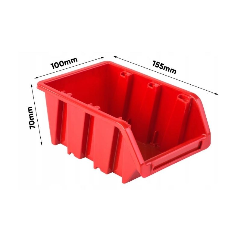 Organizator scule, 10 cutii, 22 suporturi, panou mural atelier 79.5x38.5 cm - imagine 8