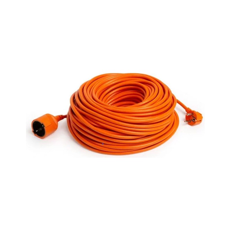 Prelungitor cablu H05VV-F 3G1,0 mmp, 2300W, IP20, portocaliu, Home 30 m 2300W