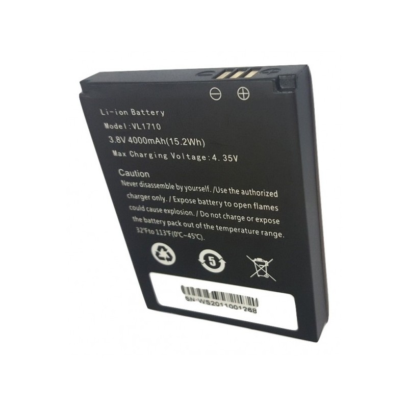 Baterie rezerva Li-Ion 3.8V pentru PDA cititor cod bare Honeywell, 4000mAh 3.8V