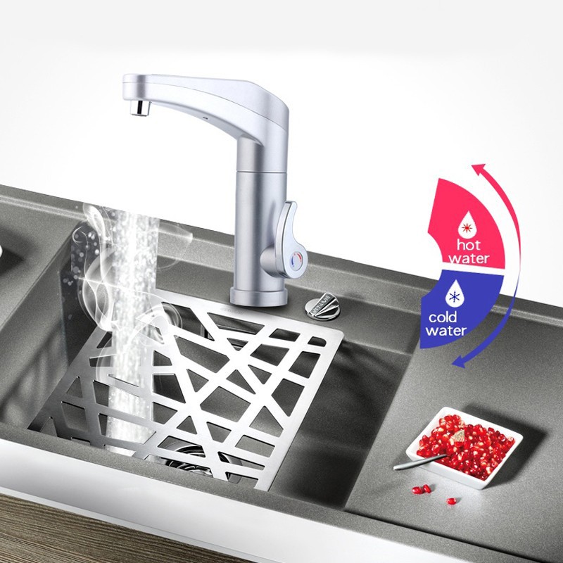 Robinet electric 3500W, afisaj LCD, touchscreen, temperatura reglabila, RESIGILAT - imagine 12