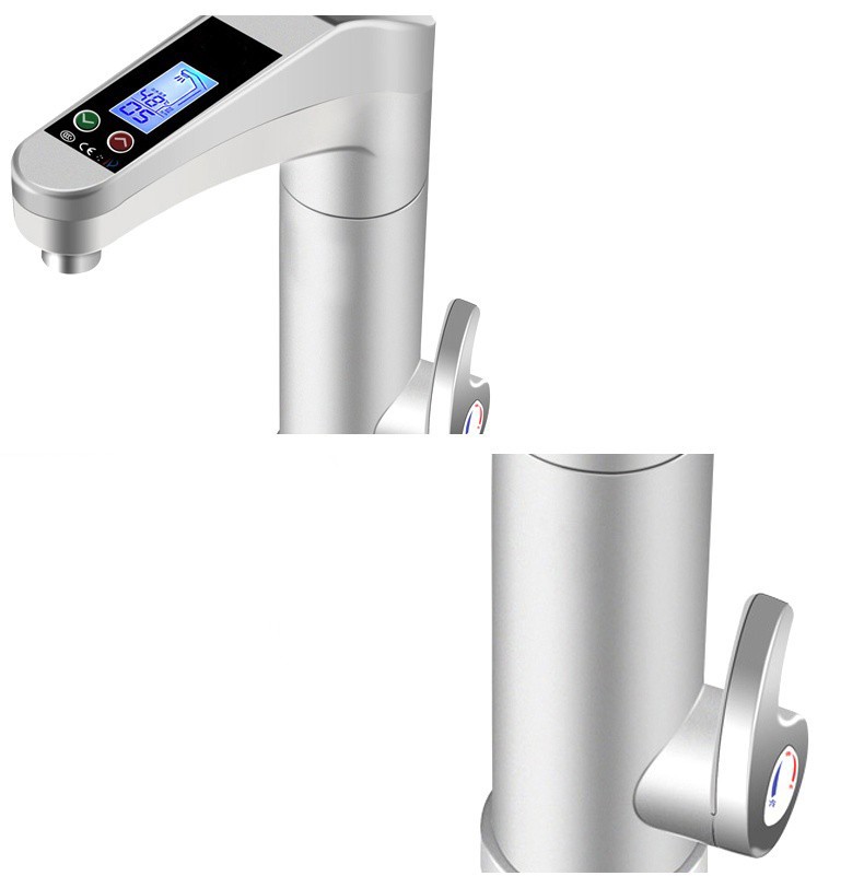 Robinet electric 3500W, afisaj LCD, touchscreen, temperatura reglabila, RESIGILAT - imagine 19