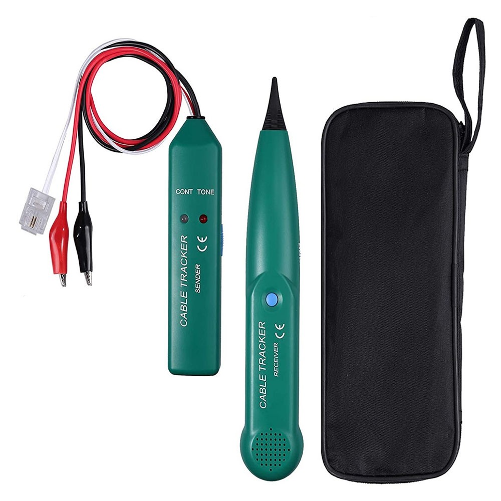 Tester pentru verificare cabluri electrice, alimentare baterii, geanta depozitare alimentare