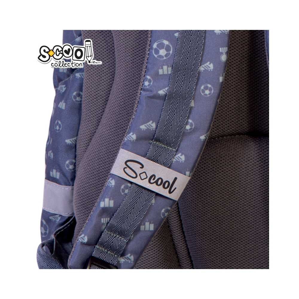 Ghiozdan baieti, Premier League, spate anatomic, captusit, inaltime 41 cm - imagine 5