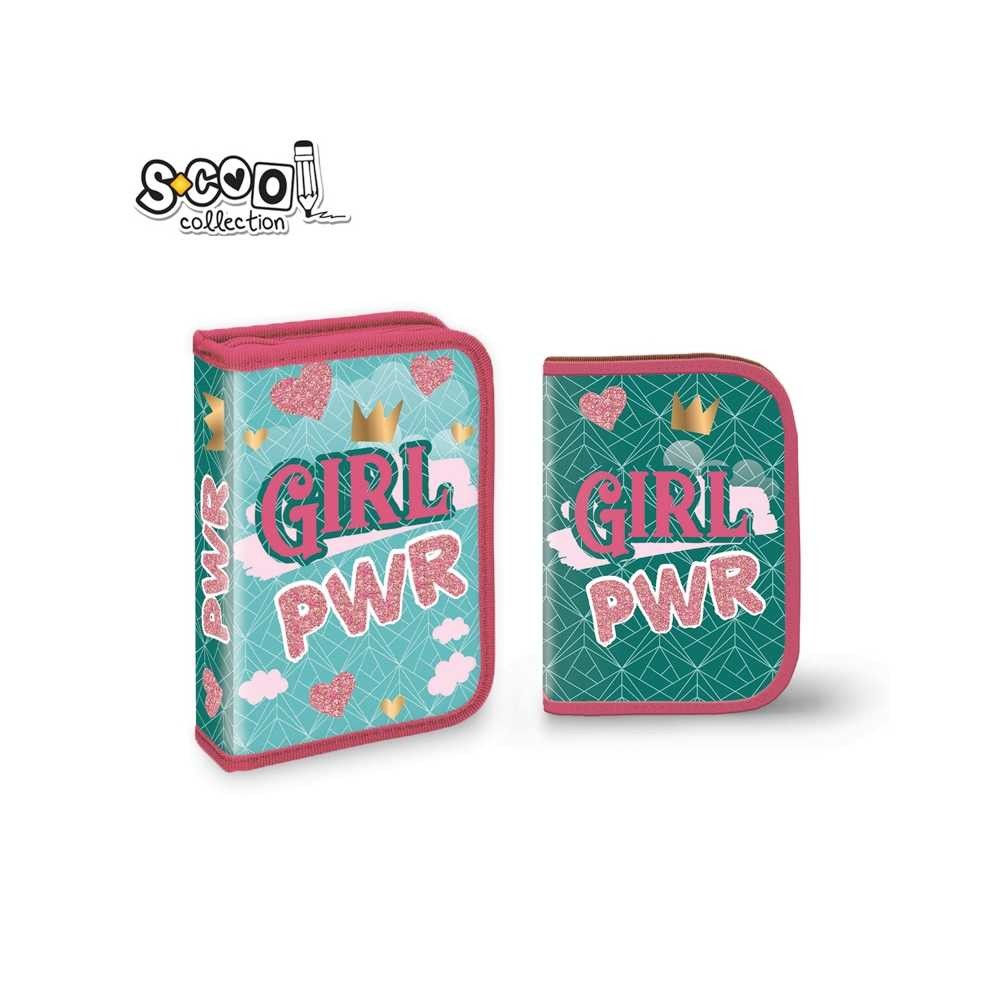 Penar Girl Power, echipat cu 32 piese, 1 fermoar, 2 extensii, culori multiple cartuseria.ro