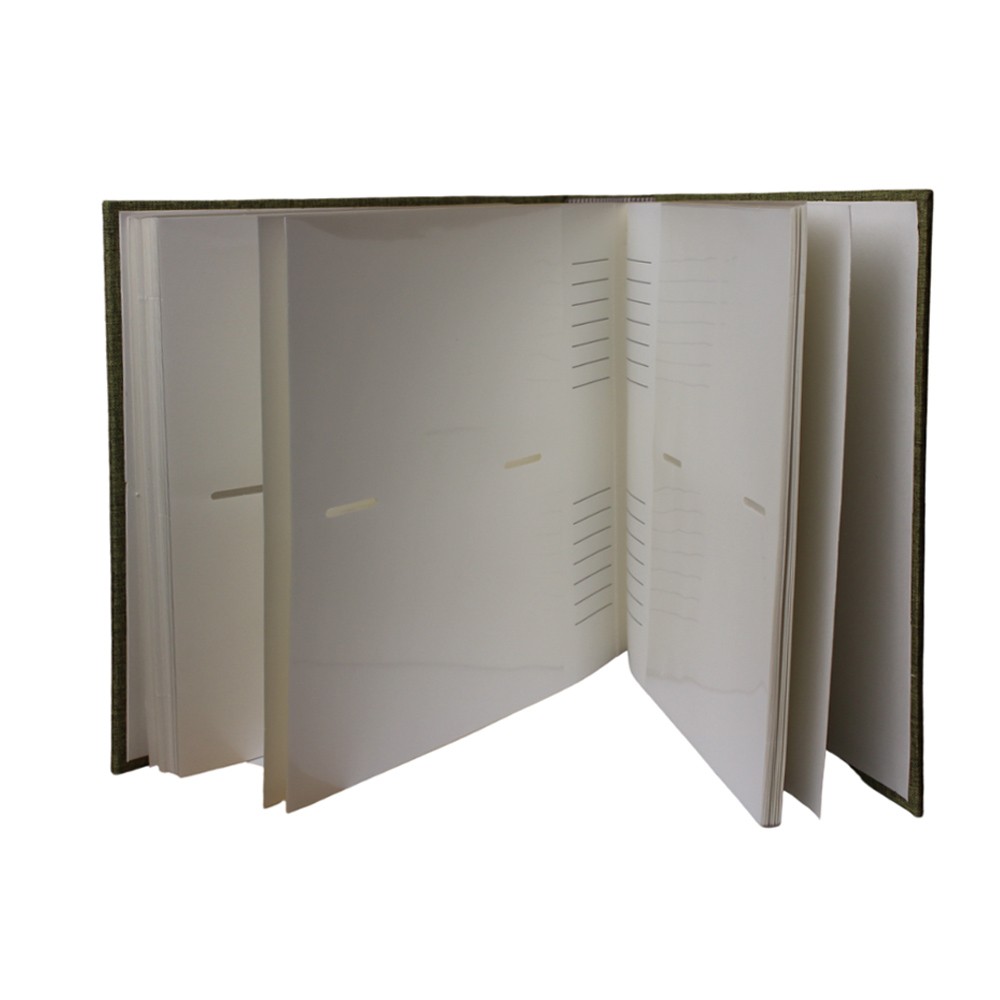Album foto Canvas Book, capacitate 200 poze, format 10x15 cm, spatiu notite Verde - imagine 7
