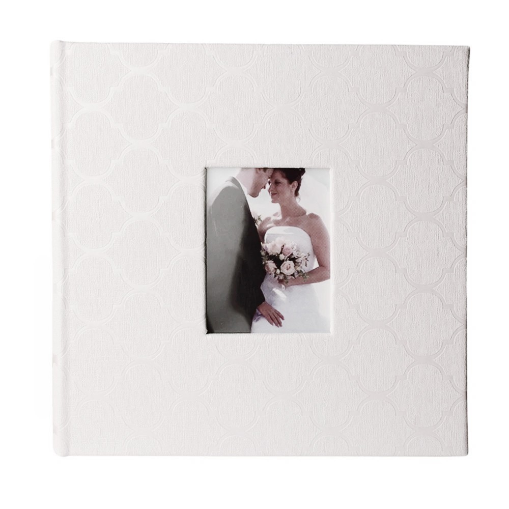 Album foto Wedding Day, personalizabil, 200 fotografii in format 10×15 cm, spatiu notite, alb 10x15