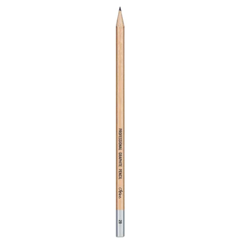 Creion grafit profesional, tarie 2B, mina rezistenta la rupere, lemn neted Artline imagine 2022 depozituldepapetarie.ro