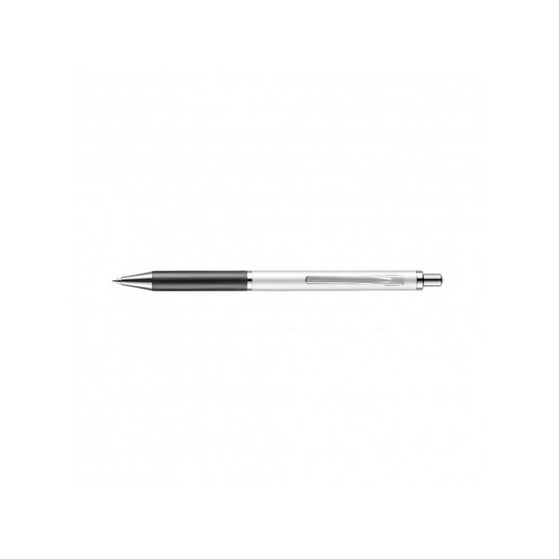 Pix metalic pentru elevi, scriere fina, grosime varf 1 mm, mina albastra tip Parker Rosu - imagine 5