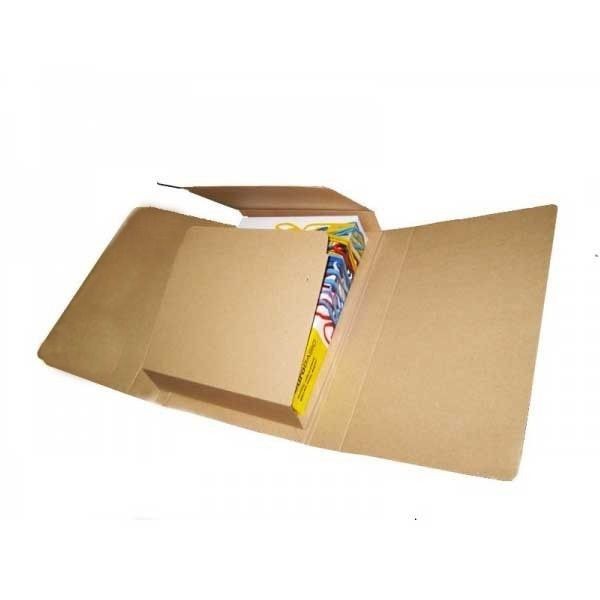 Cutie carton pentru carti, 216x154x55 mm, natur, 3 straturi CO3, 420 g/mp 216x154x55