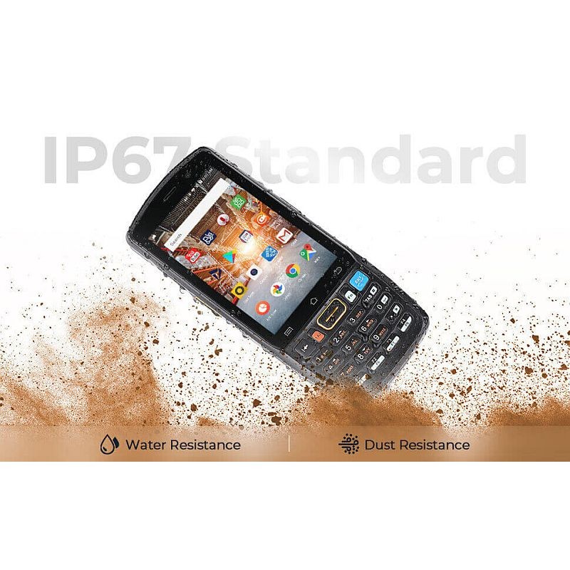 PDA cititor coduri de bare 2D, Android 9.0, Wifi, Bluetooth, GPS, dual SIM, IP67 image13