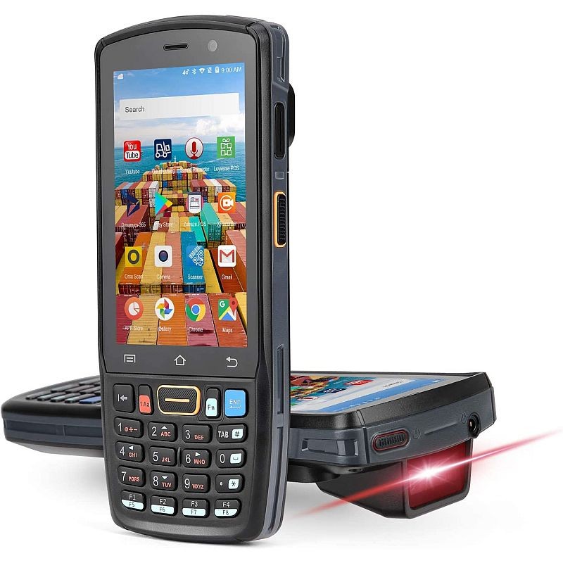 PDA cititor coduri de bare 2D, Android 9.0, Wifi, Bluetooth, GPS, dual SIM, IP67 image1