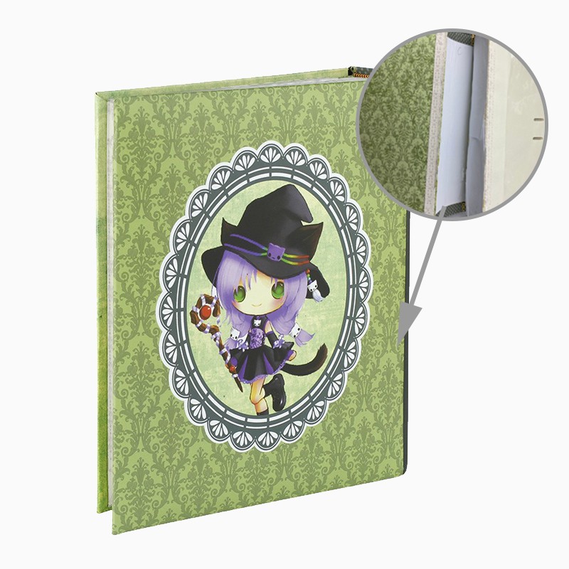Procart Album foto purple witch daga, format 10x15, 300 fotografii, verde, risigilat