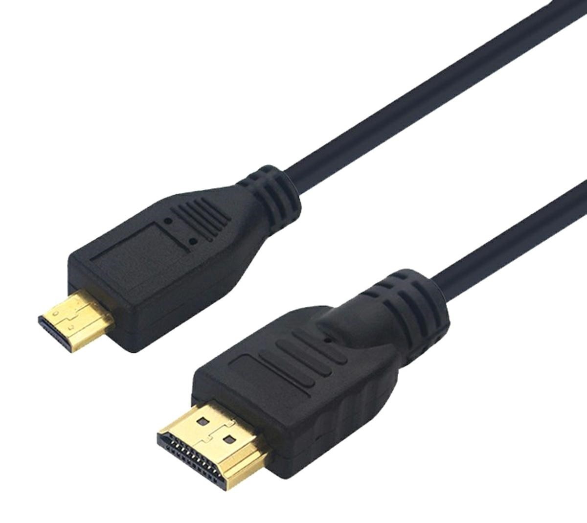 Cablu HDMI – micro HDMI, 8 canale, full HD, 4K, izolatie dubla, suport video 3D, negru cartuseria.ro imagine 2022 depozituldepapetarie.ro