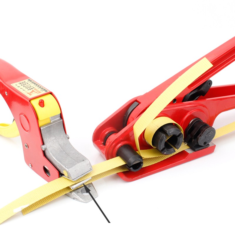 Kit cleste manual pentru tensionat, dispozitiv electric lipit banda PP/PET/PES - imagine 6