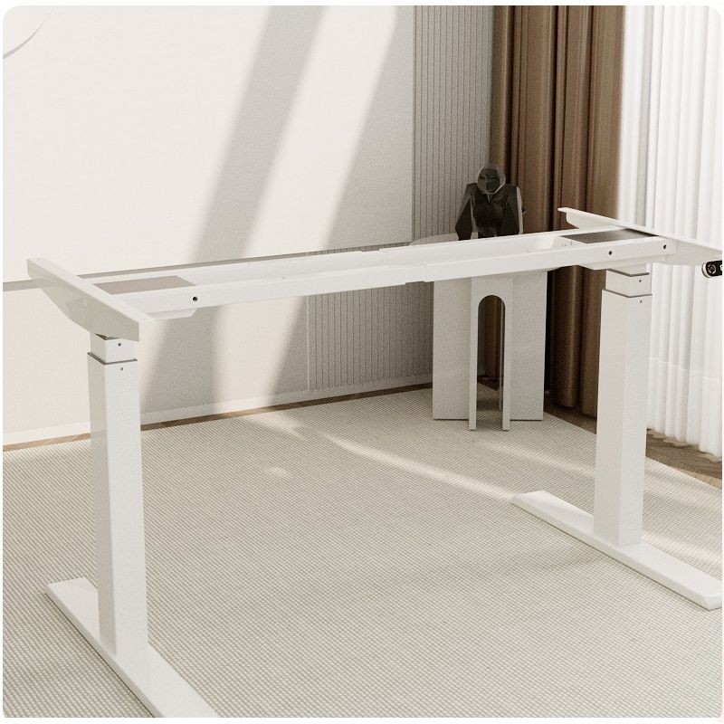 Cadru de birou electric dublu motorizat, inaltime reglabila 64-129 cm, memorare 4 pozitii, lungime 102 - 145 cm - imagine 5