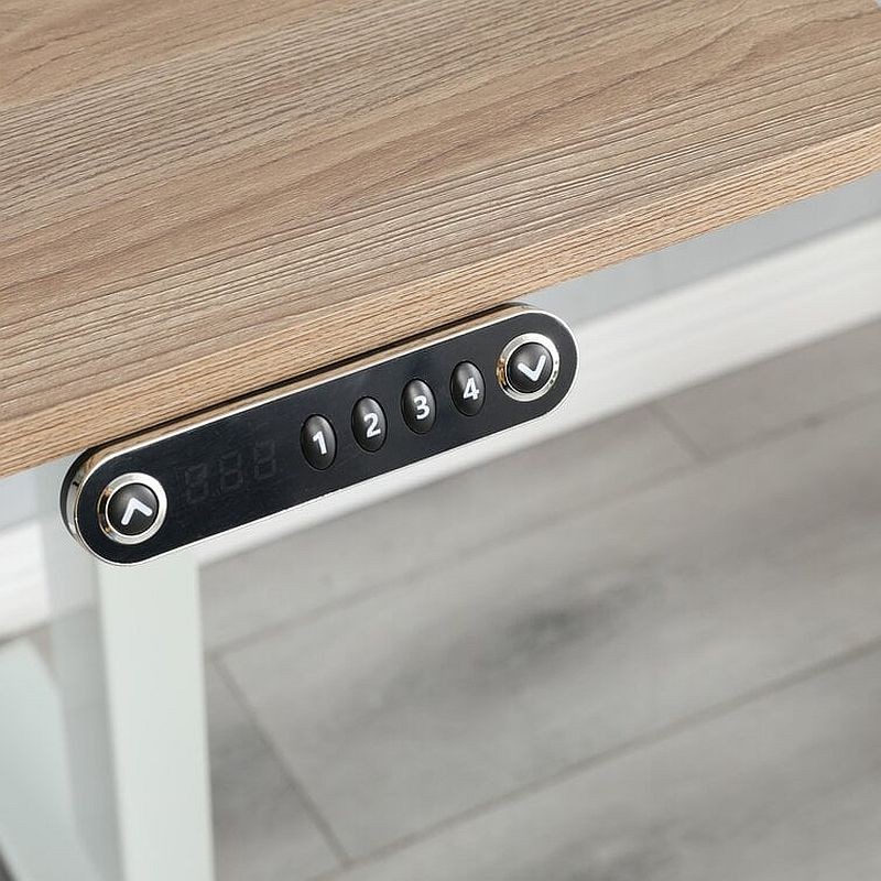Cadru de birou electric dublu motorizat, inaltime reglabila 64-129 cm, memorare 4 pozitii, lungime 102 - 145 cm - imagine 11