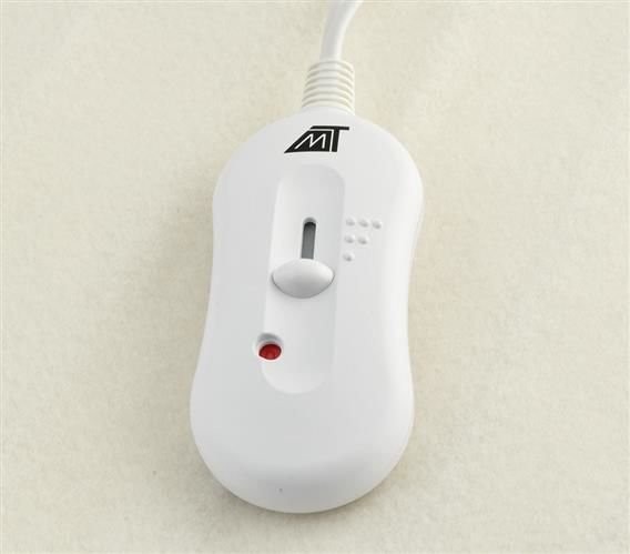 Patura electrica 190x80 cm, 65W, 3 trepte temperatura, control telecomanda - imagine 5