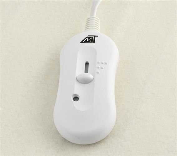 Patura electrica 190x80 cm, 65W, 3 trepte temperatura, control telecomanda - imagine 6