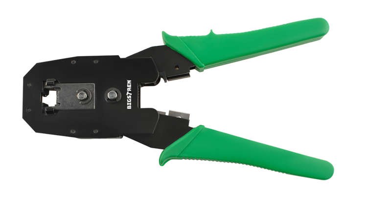 Set instrumente de retea LAN, tester cabluri, mufe, cleste, instrument sertizare, husa - imagine 6