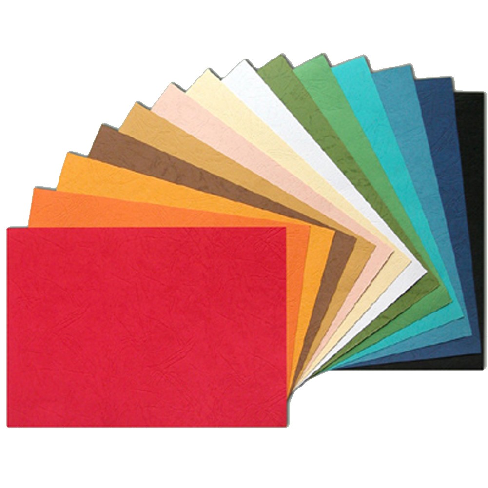 Pachet 100 coperti de carton imitatie piele pentru indosariere Verde A4 250g/mp Artter