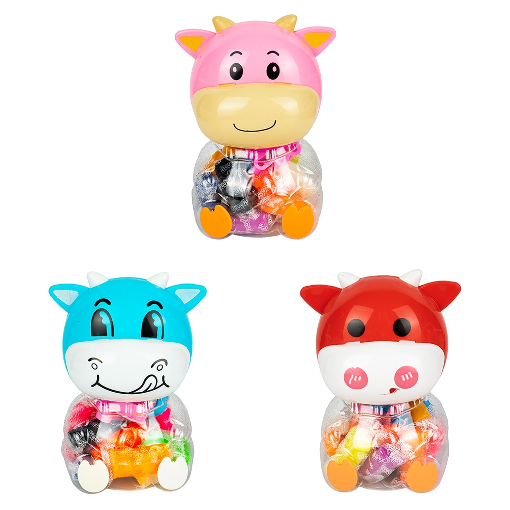 Plastilina vacuta, set 12 culori diverse, 4 ustensile pentru modelaj, diverse forme, usor de modelat, 3 ani+ - imagine 4