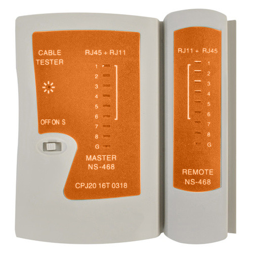 Kit tester cabluri, 145 piese, instrumente de retea, dezizolator sertizat, husa cu fermoar - imagine 5