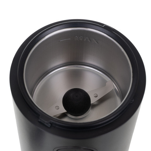 Rasnita electrica de cafea, 2 lame, capac transparent, 150W, cablu alimentare 75 cm, negru - imagine 13