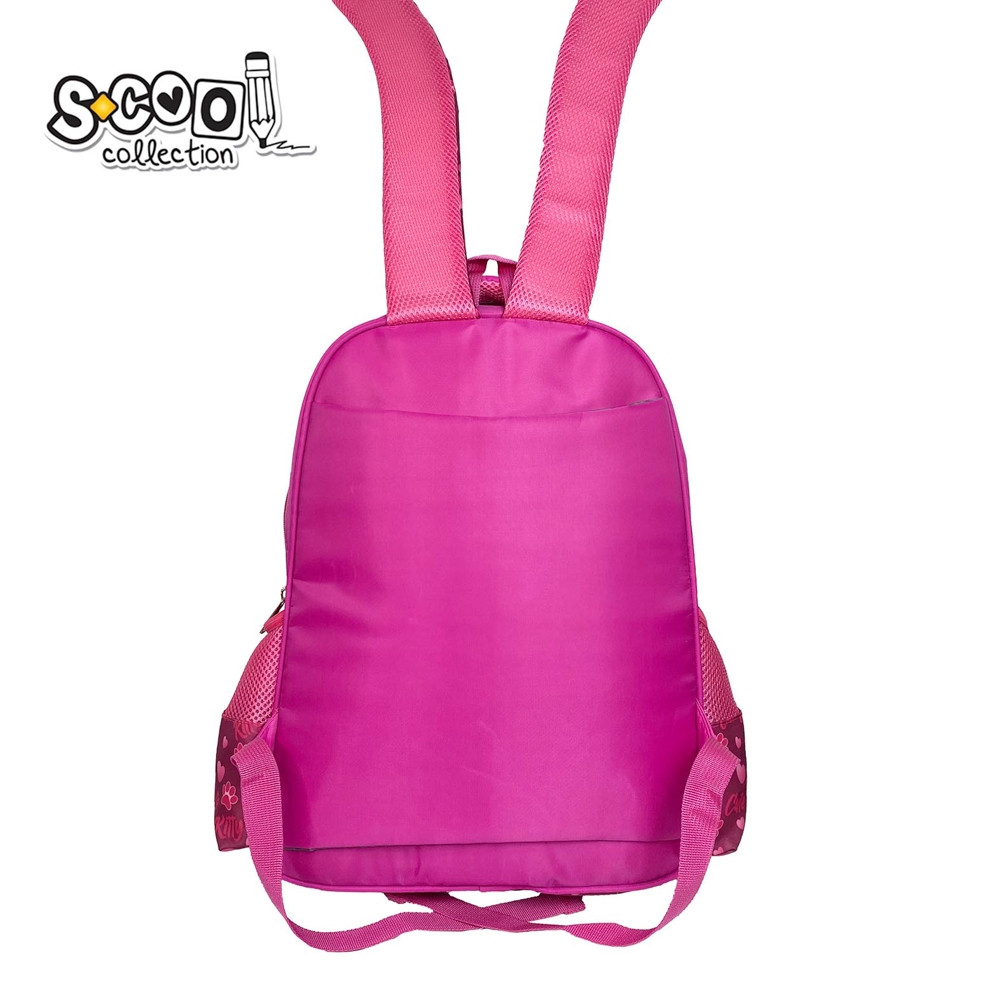 Ghiozdan 3D pentru fete, cu LED, Cute Kitty, compartimente multiple, maner, 40x32x19.5 cm - imagine 6