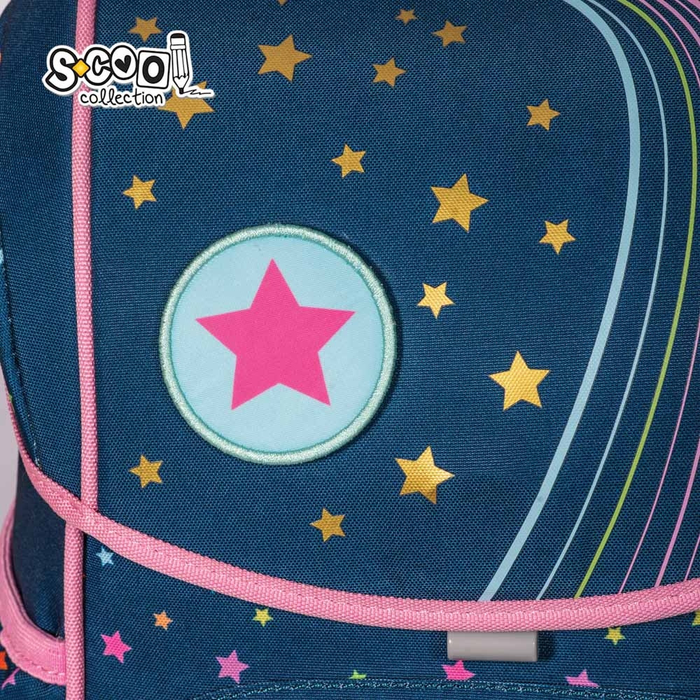 Ghiozdan anatomic DREAMING pentru fete, 1 compartiment cu separator, buzunar frontal termoizolant, baza EVA - imagine 5