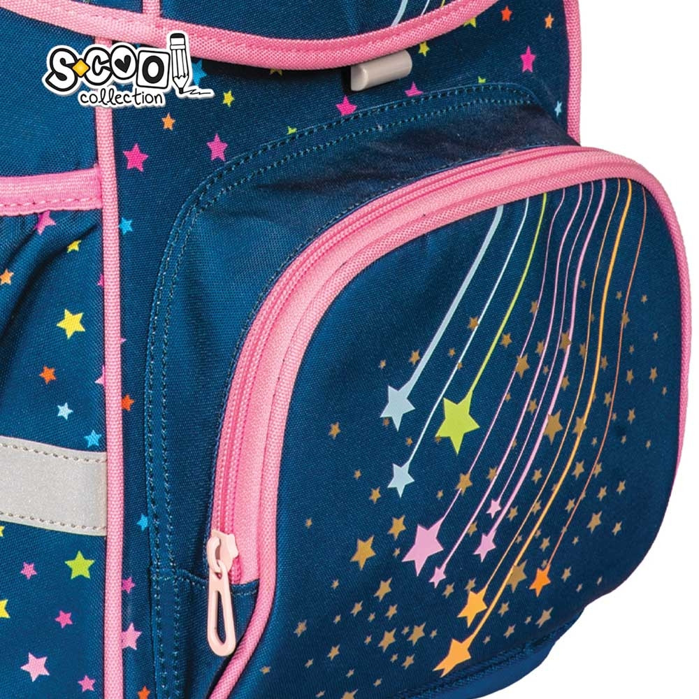 Ghiozdan anatomic DREAMING pentru fete, 1 compartiment cu separator, buzunar frontal termoizolant, baza EVA - imagine 7