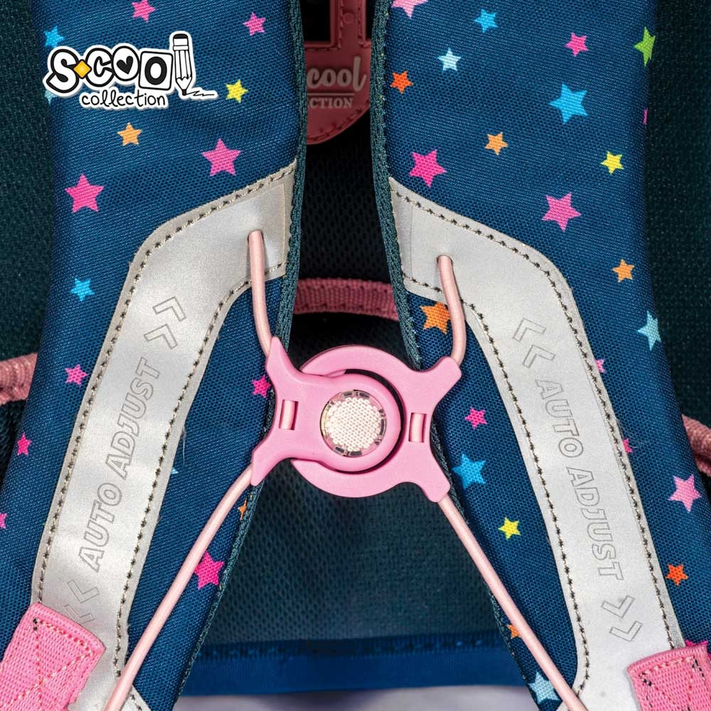 Ghiozdan anatomic DREAMING pentru fete, 1 compartiment cu separator, buzunar frontal termoizolant, baza EVA - imagine 8