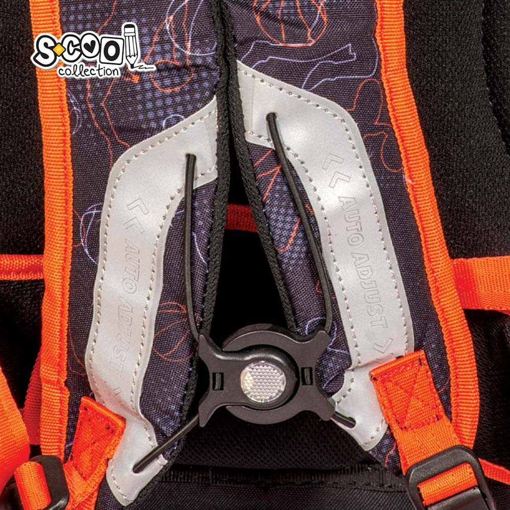 Ghiozdan anatomic NEVER GIVE UP, buzunar frontal termoizolant, catarama transversala, baza EVA, 6-11 ani - imagine 6