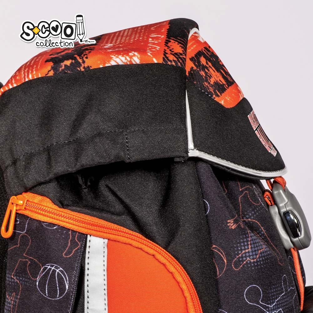 Ghiozdan anatomic NEVER GIVE UP, buzunar frontal termoizolant, catarama transversala, baza EVA, 6-11 ani - imagine 8