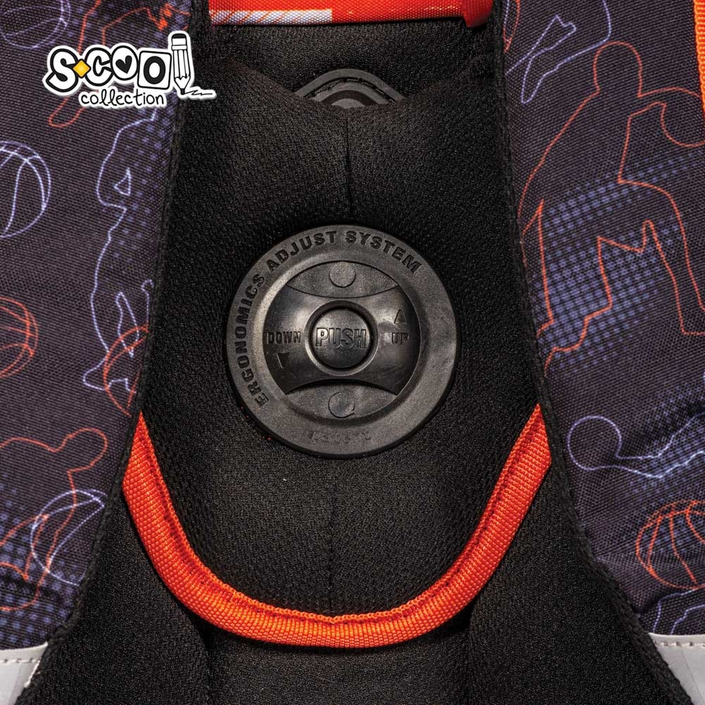 Ghiozdan anatomic NEVER GIVE UP, buzunar frontal termoizolant, catarama transversala, baza EVA, 6-11 ani - imagine 9