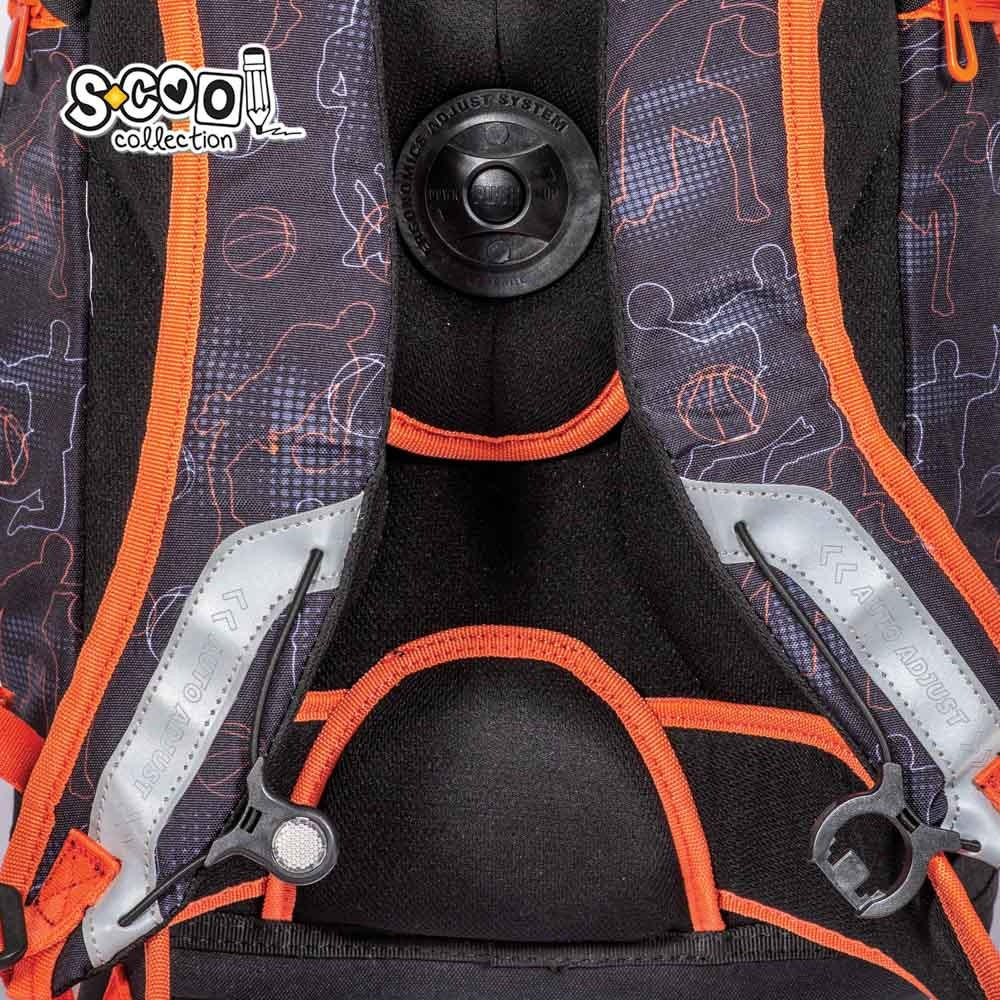 Ghiozdan anatomic NEVER GIVE UP, buzunar frontal termoizolant, catarama transversala, baza EVA, 6-11 ani - imagine 10