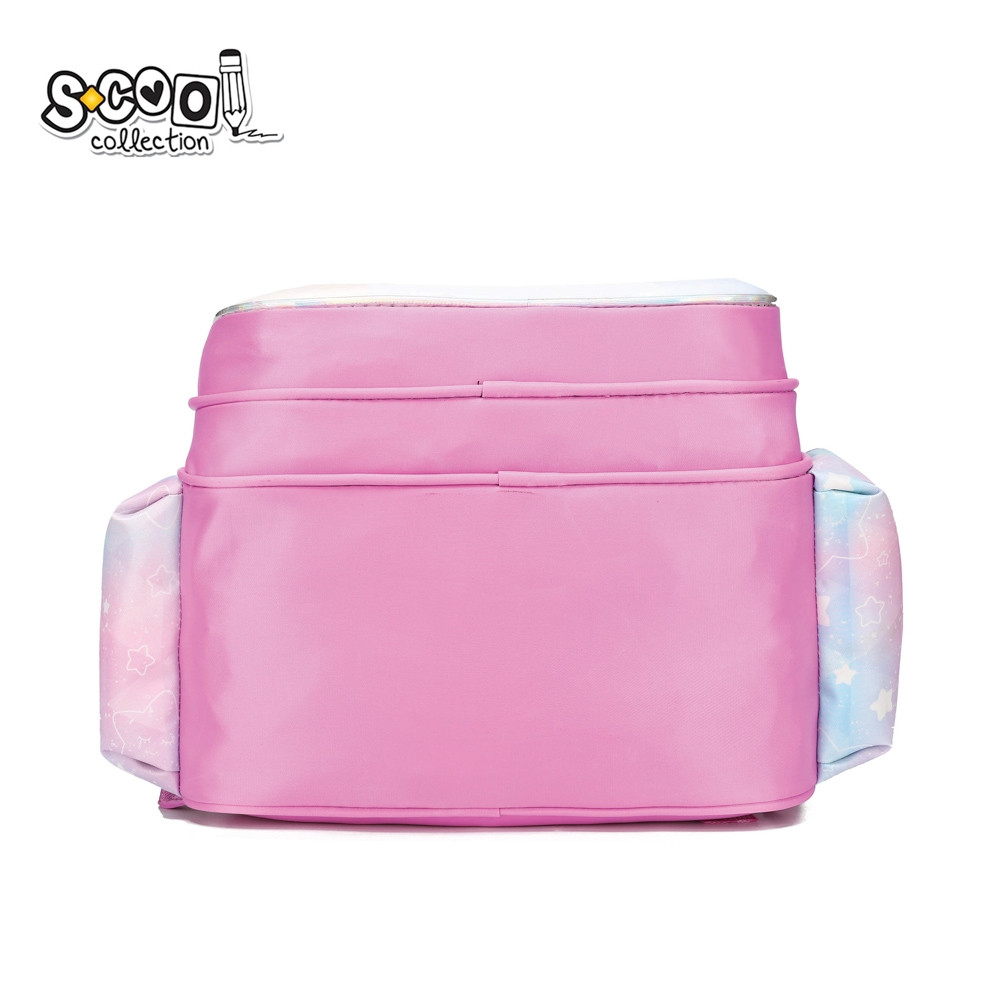 Ghiozdan 3D MAKE A WISH, 2 compartimente, buzunar interior, buzunar fata, fermoar, 2 manere, 31 cm - imagine 4