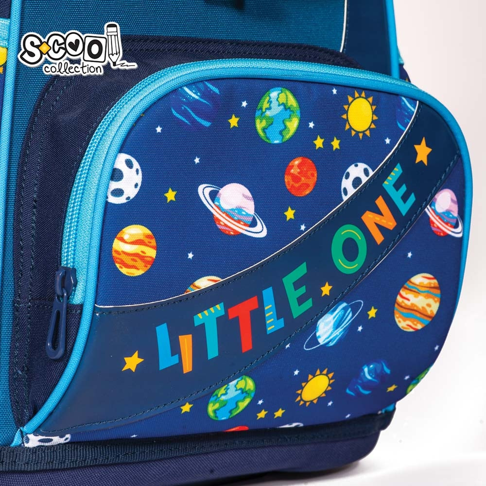 Ghiozdan anatomic premium, DREAM BIG, buzunar termoizolat, aplicatii decorative, poliester - imagine 6